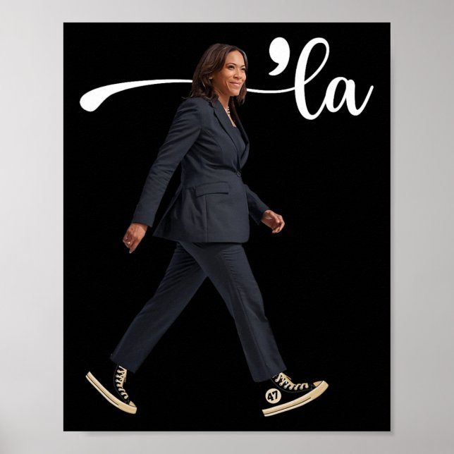 Póster Entiendo El Ignment Cute Shoes Election 2024 (Frente)