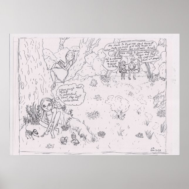 Póster Entiendo, no entienden (Frente)