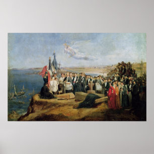 Póster Entierro del Vicomte de Chateaubriand