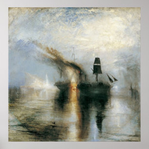 Póster Entierro en el mar