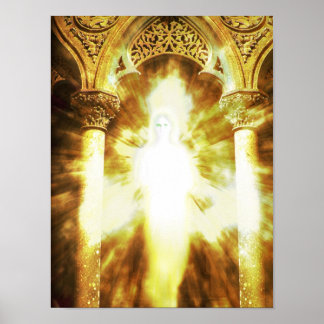 Póster Entrada a la luz espiritual