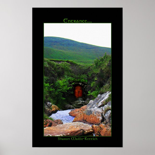 Póster Entrada a un magick... (Frente)