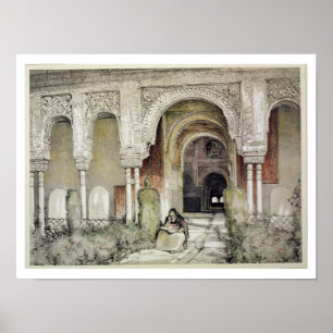 Póster Entrada al Pasillo de las dos hermanas (Sala de l