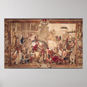 Póster Entrada de Alejandro III el grande en