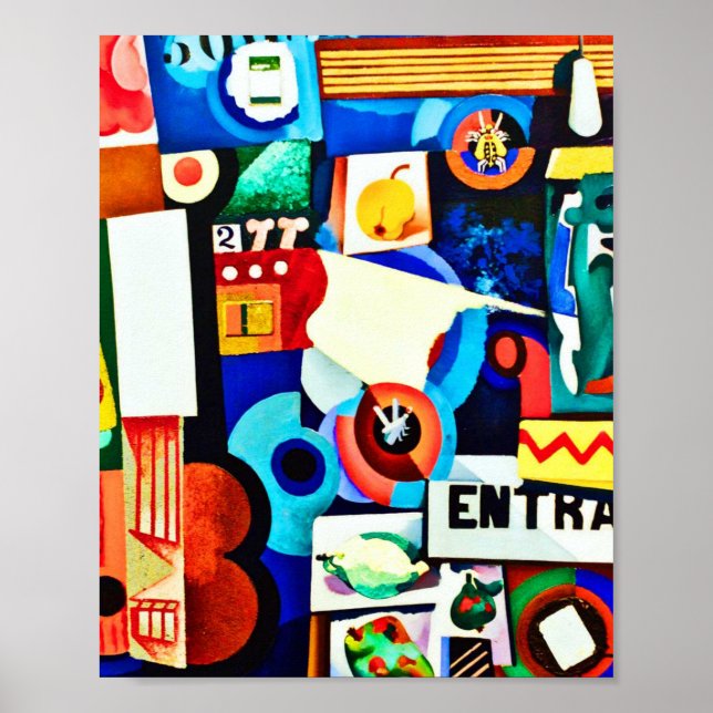 Póster Entrada de Amadeo de Souza-Cardoso (Frente)