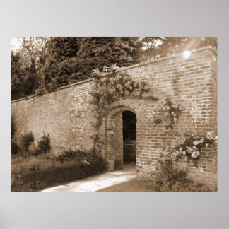 Póster Entrada de arco Rosa