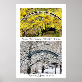 Póster Entrada de colinas de Burial Collage MAMÁES de Ply