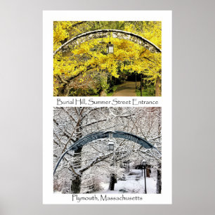 Póster Entrada de colinas de Burial Collage MAMÁES de Ply