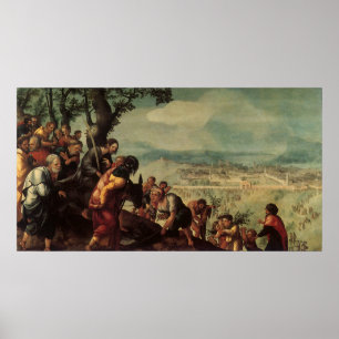 Póster Entrada de Cristo en Jerusalén