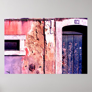 Póster Entrada de Dilapated, Cascias, Portugal