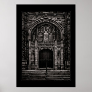 Póster Entrada de la universidad de Knox no 1 con fronter