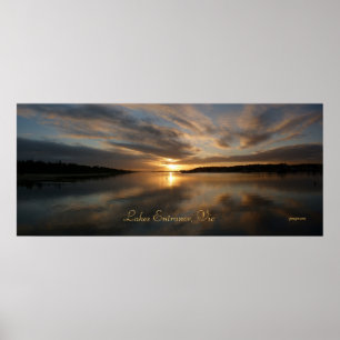 Póster Entrada de lagos, Vic