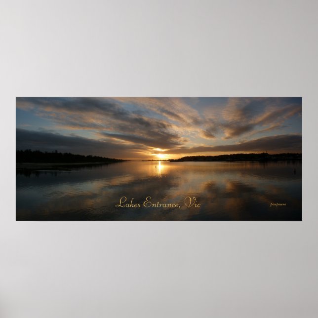 Póster Entrada de lagos, Vic (Frente)