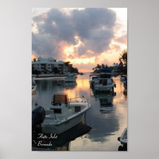 Póster Entrada de latas - Bermudas