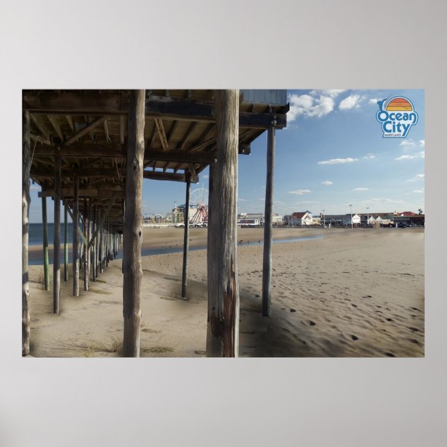 Póster Entrada de Ocean City (Frente)