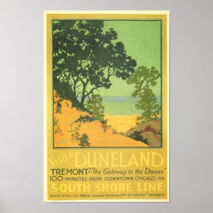 Póster Entrada de Tremont- a las dunas