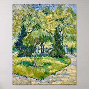 Póster Entrada de Van Gogh al parque en Arles