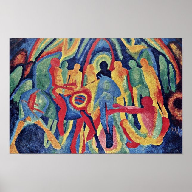 Póster Entrada En Jerusalén De Morgner Wilhelm (Frente)