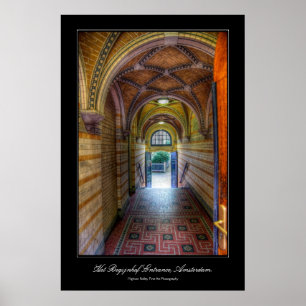 Póster Entrada Het Begijnhof, Ámsterdam