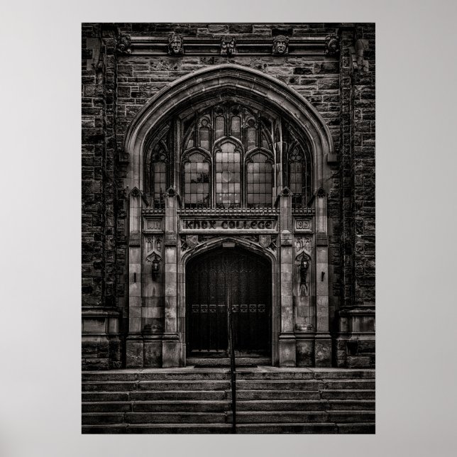 Póster Entrada No 1 del Knox College (Frente)