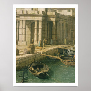Póster Entrance to the Grand Canal: Looking West, c.1738-