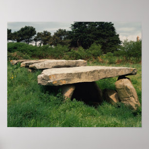 Póster Entrance to the hypogaea