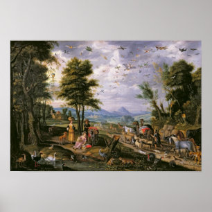 Póster Entrando al Arca