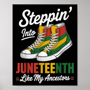 Póster Entrando En El 19 De Junio En África