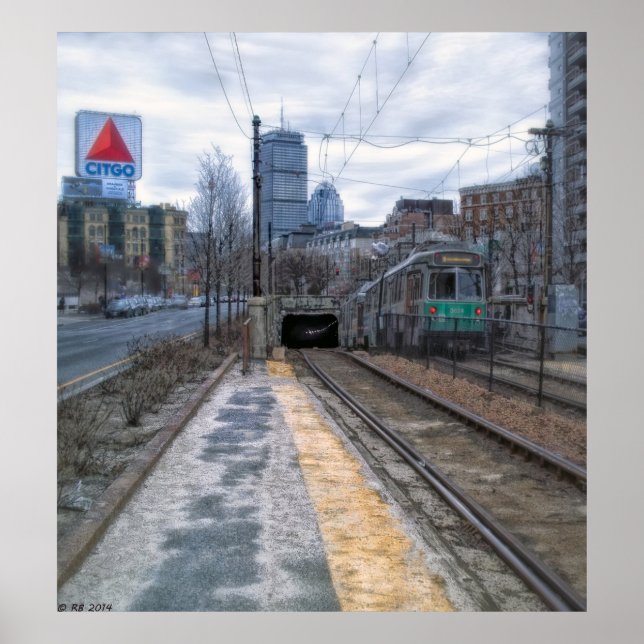 Póster Entrar en el Túnel (Frente)