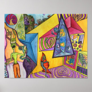 Póster entrar en mi dimensión