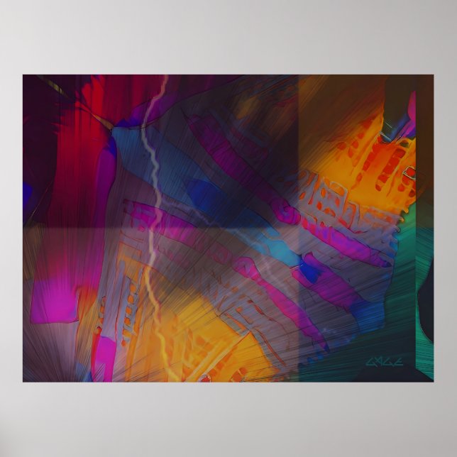 Póster Entre el Sizzle y el Zizzle (Frente)