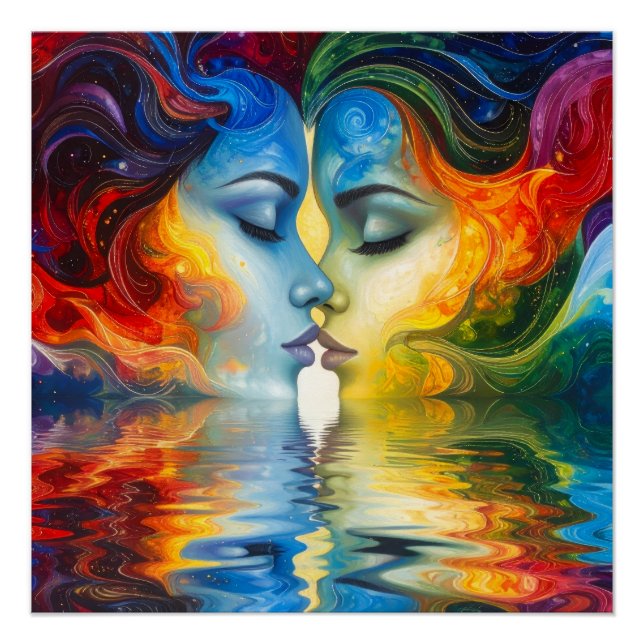 Póster Entre espejo y memoria (Anverso)