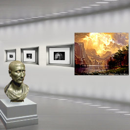 Póster 'Entre la Sierra Nevada' de Albert Bierstadt