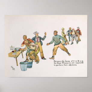 Póster Entre las 07:00 y las 8:00 horas
