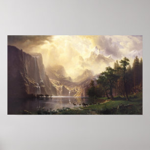 Póster Entre las montañas de Sierra Nevada