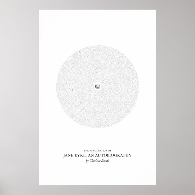 Póster Entre las palabras: Jane Eyre (Frente)