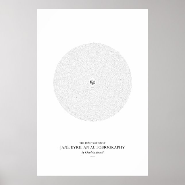 Póster Entre las palabras: Jane Eyre (Frente)