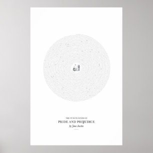 Póster Entre las palabras: Orgullo y prejuicio