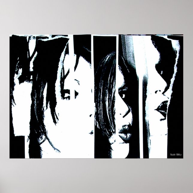 Póster Entre líneas Imprimir (Frente)