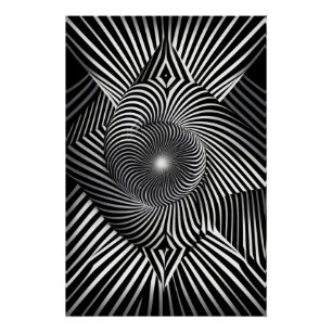 Póster Entre Líneas y Dimensiones