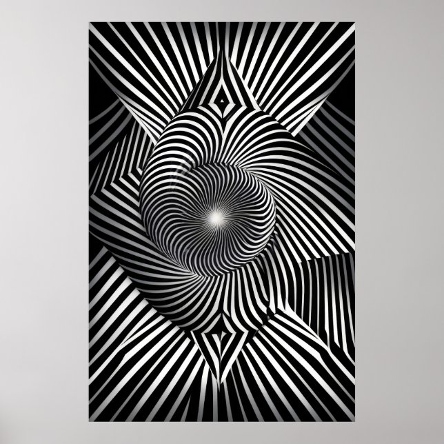 Póster Entre líneas y dimensiones (Frente)