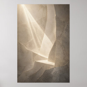 Póster Entre Piedra y Luz — Aurema (Retrato)