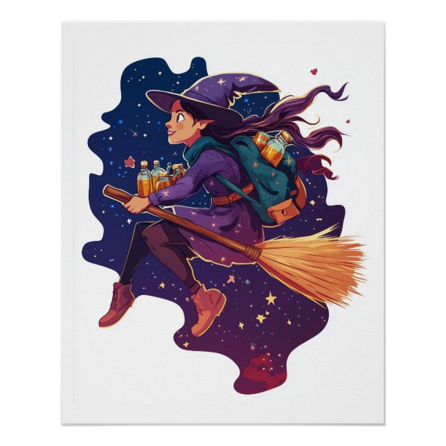 Póster Entrega de Poción de Bruja (Anverso)