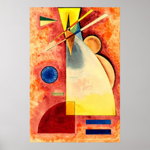 Póster Entrelazamiento Ineinander, Kandinsky 1928