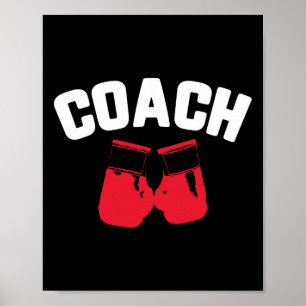 Póster Entrenador de boxeo 1