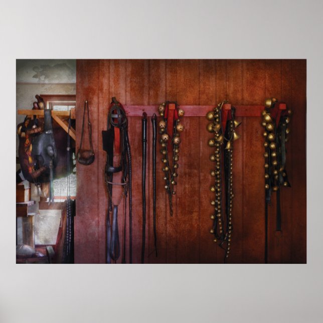 Póster Entrenador de Caballos - Campanillas (Frente)
