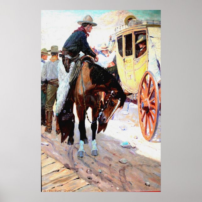 Póster Entrenador de escenario (Frente)