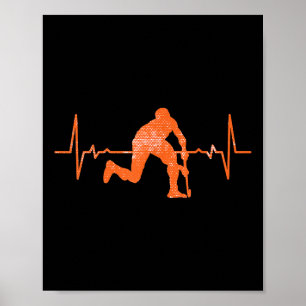 Póster Entrenador de Hockey sobre Césped Latido Accesorio