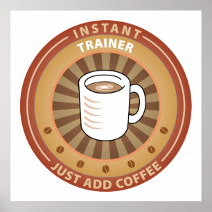 Póster Entrenador instantáneo