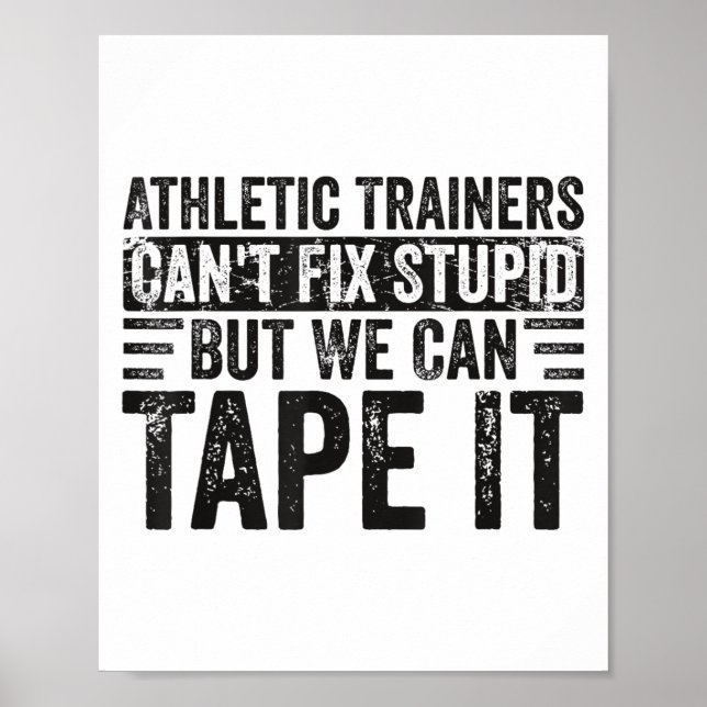 Póster Entrenadores atléticos no pueden arreglar Stud Fun (Frente)